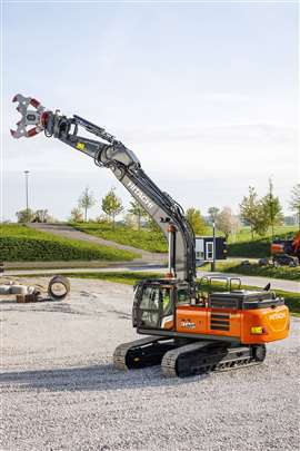 Hitachi's ZX390TC-7 excavator