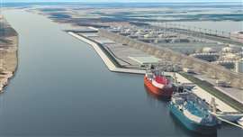 RIO Grande LNG project rendering