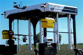 Solinftec unveils robotic ag sprayer